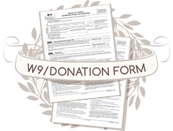 W9 and Donation Form